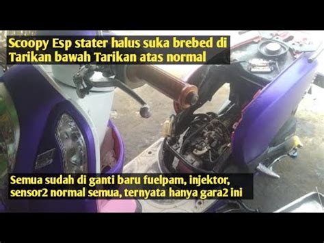 Cara Mengatasi Scoopy Fi Brebet Di Tarikan Awal Ozziechanel YouTube