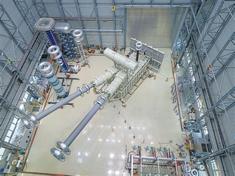 World S First 1 100 KV HVDC Transformer Press Company Siemens