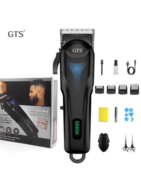 GTS Complete Professional Electric Hair Clipper Adjustable Carbon Steel