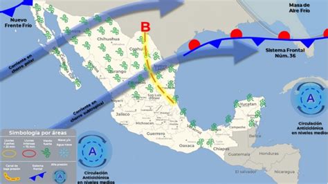 Frente Frío 37 ¿cuándo Llegará A México Y Qué Estados Serán Afectados Con Lluvias Heraldo
