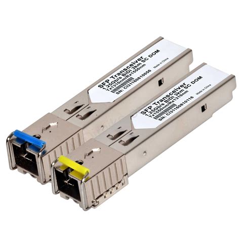 Sfp 1g Bidi Wdm 3km 13101550 Dom Sc 5 Pair Dimiks Store