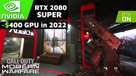 Call Of Duty Modern Warfare RTX 2080 Super I9 9900K 4K Gameplay