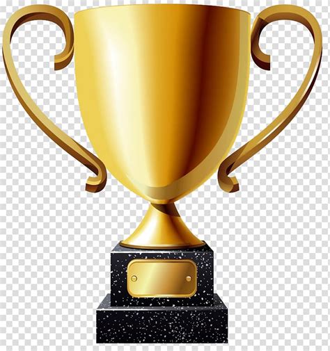 Gold Trophy Graphic Trophy Cartoon Gold Trophy Transparent