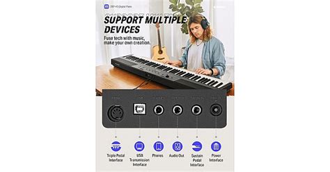 Jual Donner Dep Key Digital Piano Ultrathin For Beginner