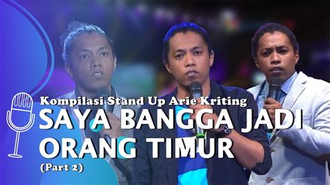 Kompilasi Stand Up Arie Kriting Saya Jalan Jalan Ke Bekasi Tapi