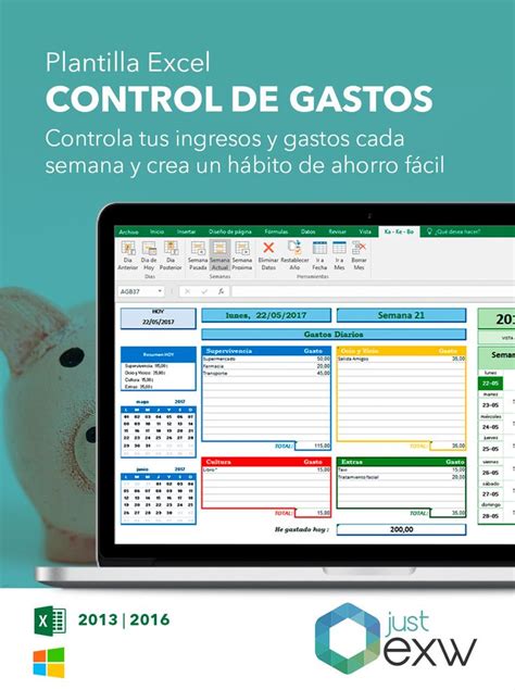 Plantilla Premium De Excel M Todo Kakebo Para Ahorrar Justexw