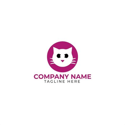 Premium Vector Cat And Dog Pet Love Logo With Line Art Concept Design