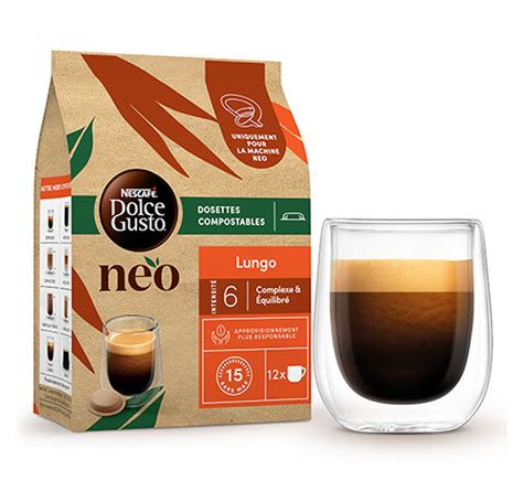 Dosette Neo Dolce Gusto Nescafe Lungo X