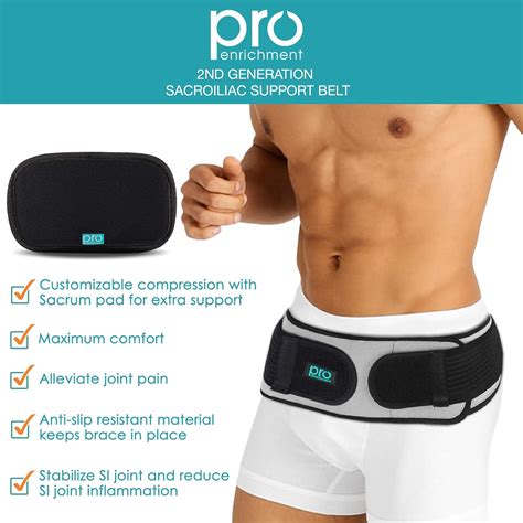 Buy Sacroiliac Si Hip Belt For Women Men Si Joint Hip Belt Lower Back