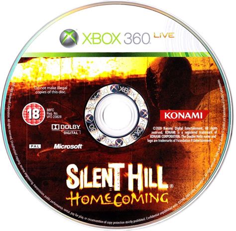 Silent Hill Homecoming Cover Or Packaging Material Mobygames