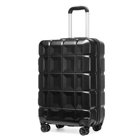 Kono Valise Moyenne Rigide Abs Valise De Voyage A Roulettes Ultra L Ger