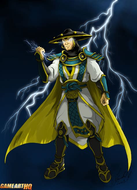 Mk Art Tribute Raiden From Mkda Game Art Hq