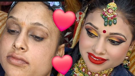 बहुत ही सस्ते समान से करे Bridal Makeup मेकअप काला नहीं पड़ेगा Krati Modern Beauty Parlour