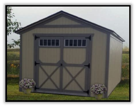 Wood Barns, sheds, storage buildings with LP Siding featuring a great ...