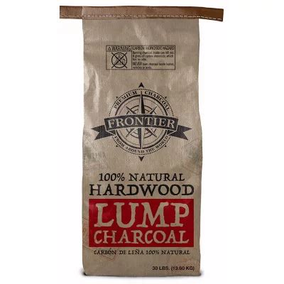 Frontier Lump Charcoal 30 Lbs Sam S Club