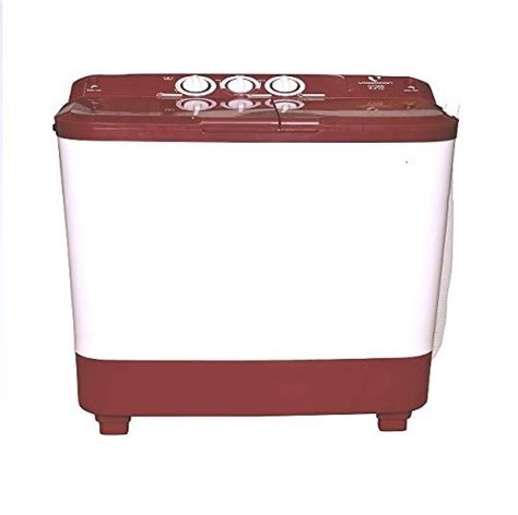 Videocon 68 Kg Semi Automatic Top Loading Washing Machine Wm Vs68v15 Frj5 White And Maroon