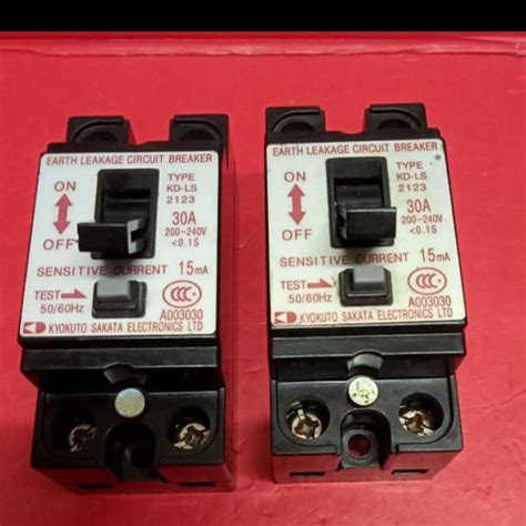 Jual Earth Leakage Circuit Breaker Type Kd Ls A Ma Jakarta