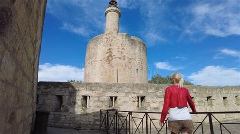 Tower Of Constance In Aigues Mortes France Stock Footage Video Of