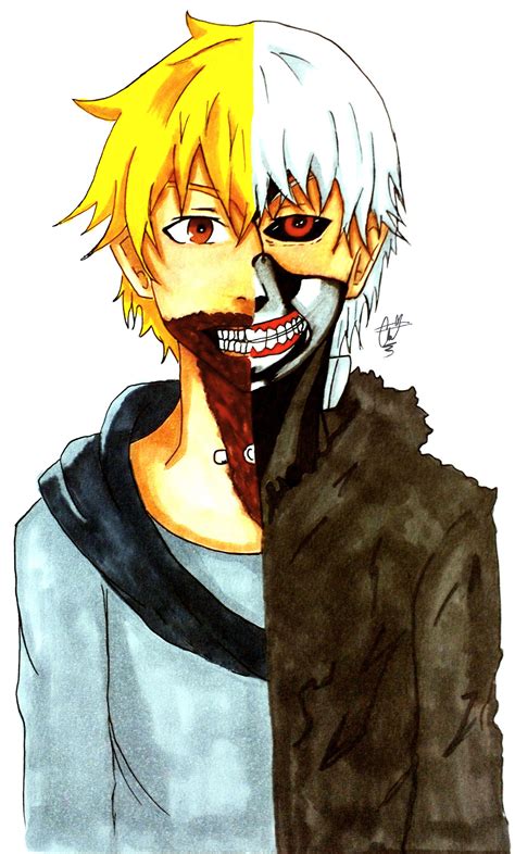 Tokyo Ghoul Kaneki and Hide by NKSushiArt on DeviantArt