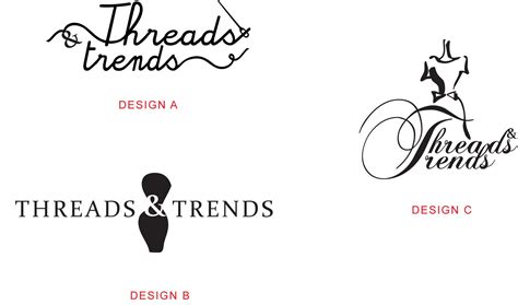 FD: Threads & Trends Logo design