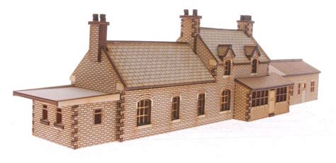 St005 Hesketh Station Building Oo Gauge Laser Cut Kit In The