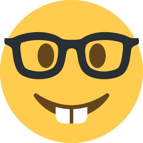 🤓 Nerd Face Emoji