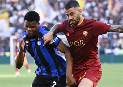 Inter Dumfries Contro La Roma Il Miglior Assist Della Mia Carriera