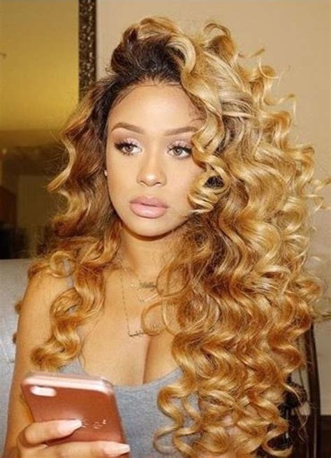 Big Honey Blonde Curlz Hair Styles Weave Hairstyles Curly Hair Styles