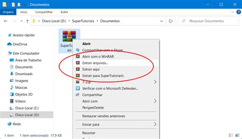 Como Abrir E Extrair Arquivos Compactados Rar No Windows