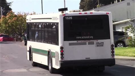 Ac Transit Gillig Advantage 40 Route 76 1526 Youtube