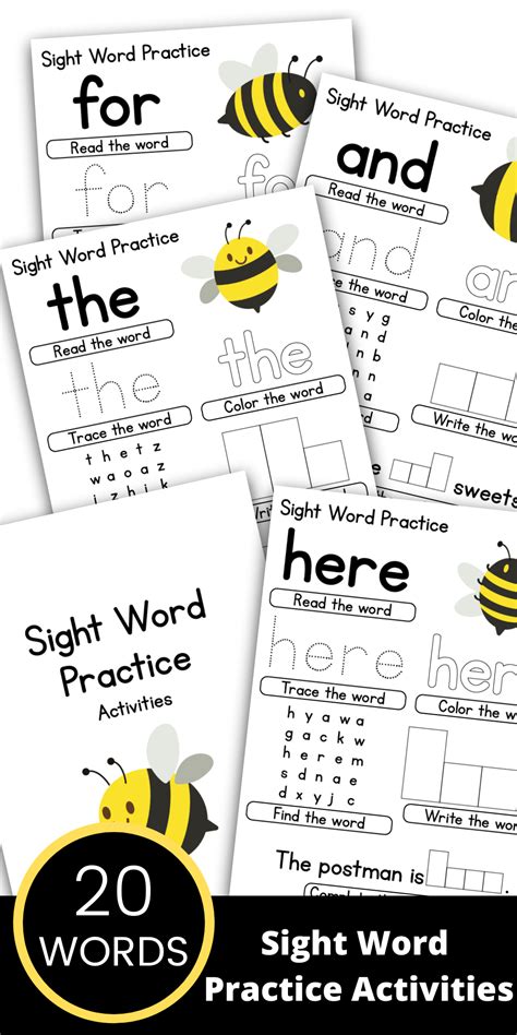 Sight Word Practice Activities Extreme Couponing Mom