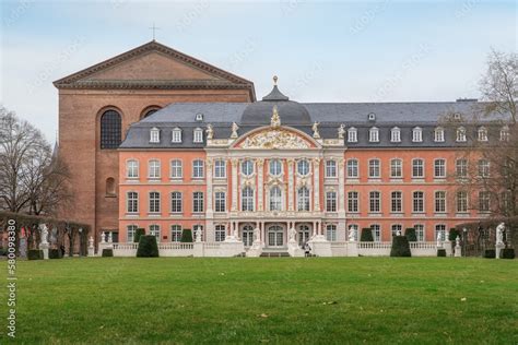 Electoral Palace And Aula Palatina Basilica Of Constantine Trier