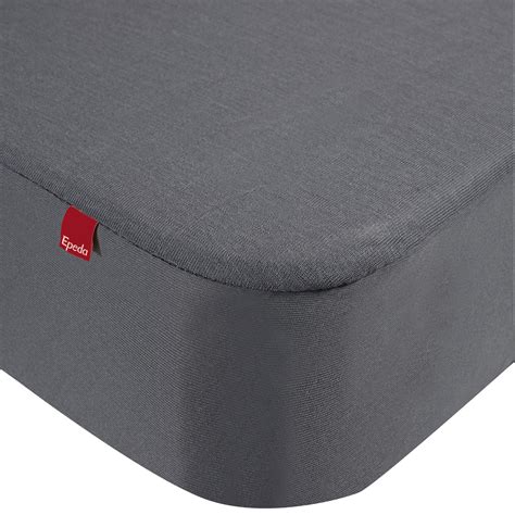 Drap Housse Prot Ge Matelas Imperm Able En Epeda Gris X