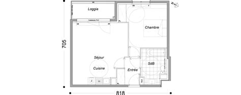 Plan Appartement T De M Neuf Dammarie Les Lys R Sidence