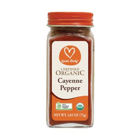 Certified Organic Cayenne Pepper Premium Gourmet Food