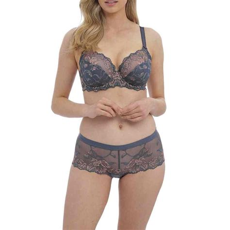 Soutien gorge emboîtant armatures Bleu AUBREE en nylon Fantasie Fitancy