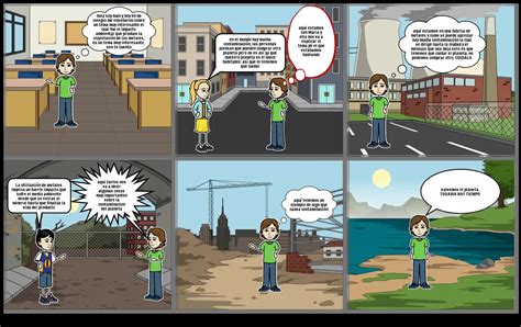 La Contaminación Storyboard By 901804ef