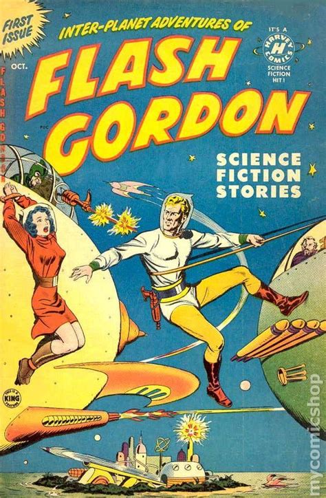 Flash Gordon 1 Golden Age Harvey Comics Comic Books Art Flash