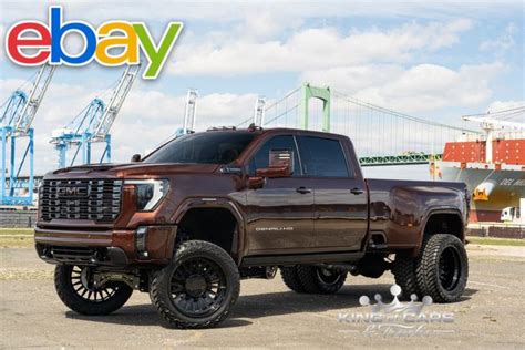 2024 Gmc 3500hd 4x4 Ultimate Redwood Metallic 7 9 Lift Kit Fully Paint