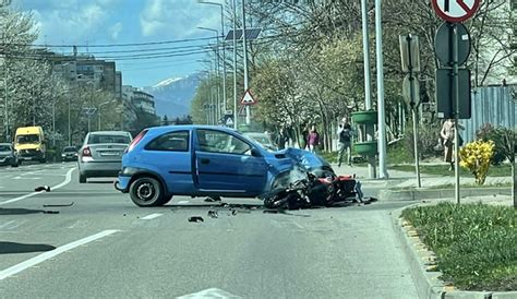 Accident moto pe bulevardul Nicolae Bălcescu din Câmpina Info Trafic