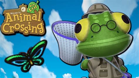 Animal Crossing New Leaf Bug Catching Contest Nintendo 3ds Gameplay