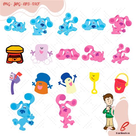 Blues Clues Svg Bundle Trending Svg Blues Clues Inspire Uplift