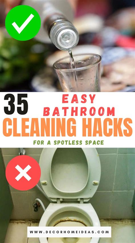 35 Fantastic Bathroom Cleaning Hacks To Help You Achieve Sparkling Serenity