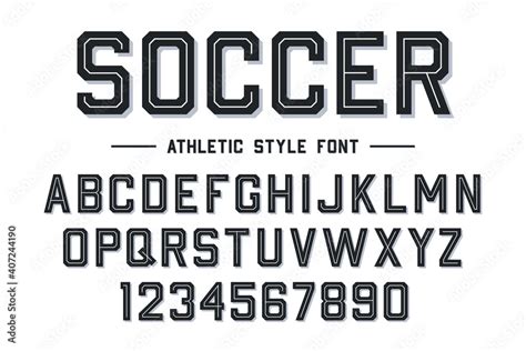 Football Jersey Font With Outline at Tammy Teague blog