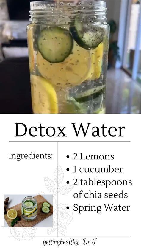 Detox Water Recipe Artofit