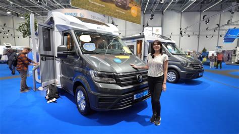 Wohnmobil Messe Neuheiten Knaus Van Wave L Ngs Einzelbetten