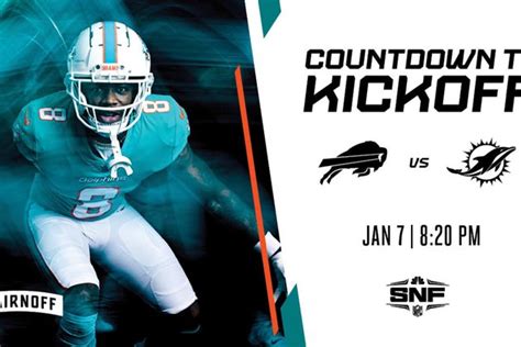 Miami Dolphins Vs Buffalo Bills Countdown To Kickoff