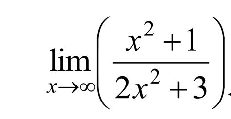 Solved Limx→∞x212x23