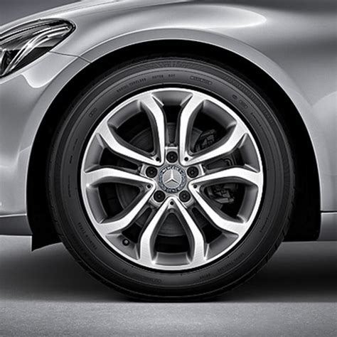 Mercedes Benz Inch Rims Set Of C Class W Twin Spoke Wheel