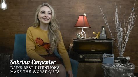 Sabrina Carpenter Recalls Her Dads Attempt To T Clothing Youtube